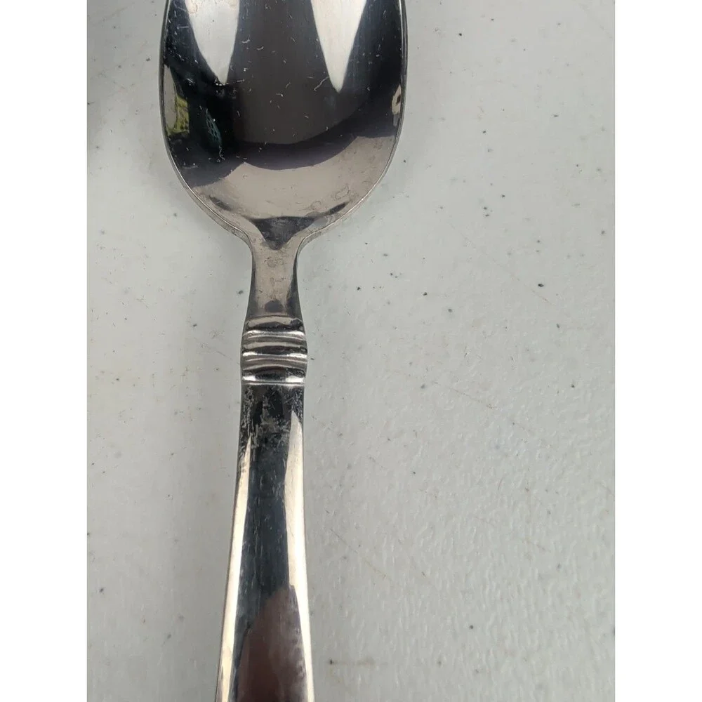 Oneida Banbury Stainless Flatware Lot Of 4  Teaspoons 6-3/8